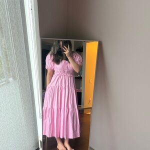 Pink Maxi Dress